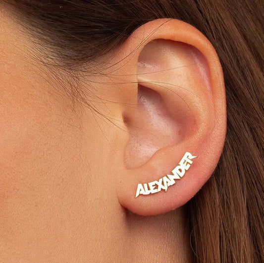 Personalized Name Earrings